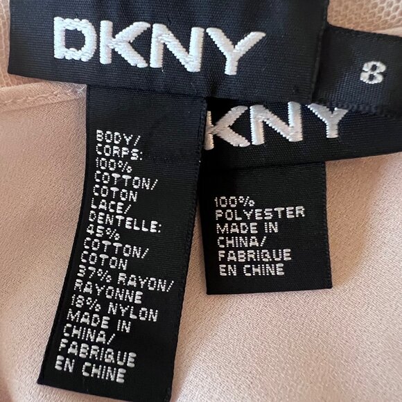 DKNY Mesh Lace Cami Top - Picture 6 of 6